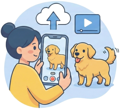 Step 1: Record or Upload